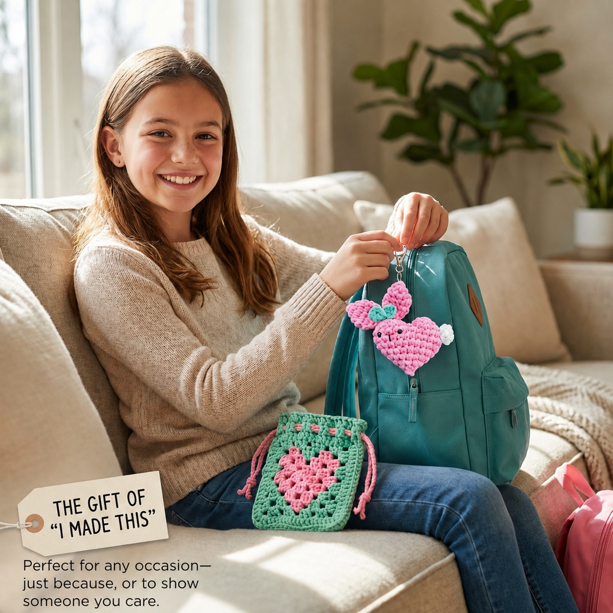 The gift of I made this - wimmsie beginner crochet kit